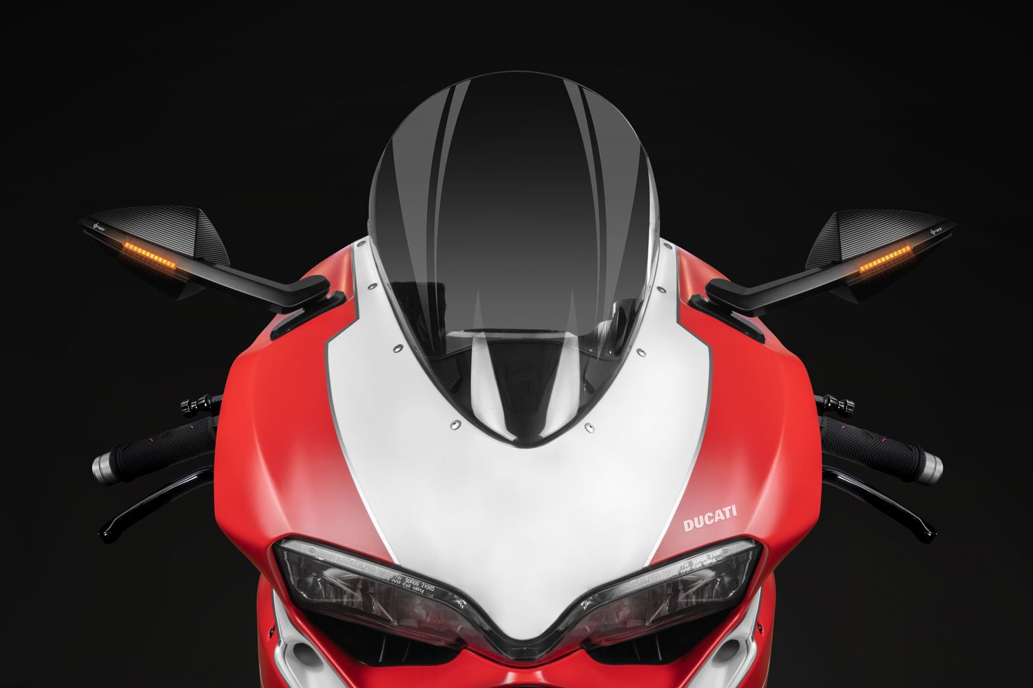 35937円 海外最新 Mirror 琥珀色のターンシグナルライトリアビューミラーフィットDucati 1299 Panigale S 15-16 Amber Turn Signal Light Rear View Mirrors Fit For Ducati