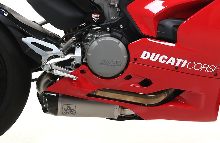 Arrow Ducati Panigale V2 20‐23 デュアルスリップオン Works チタン