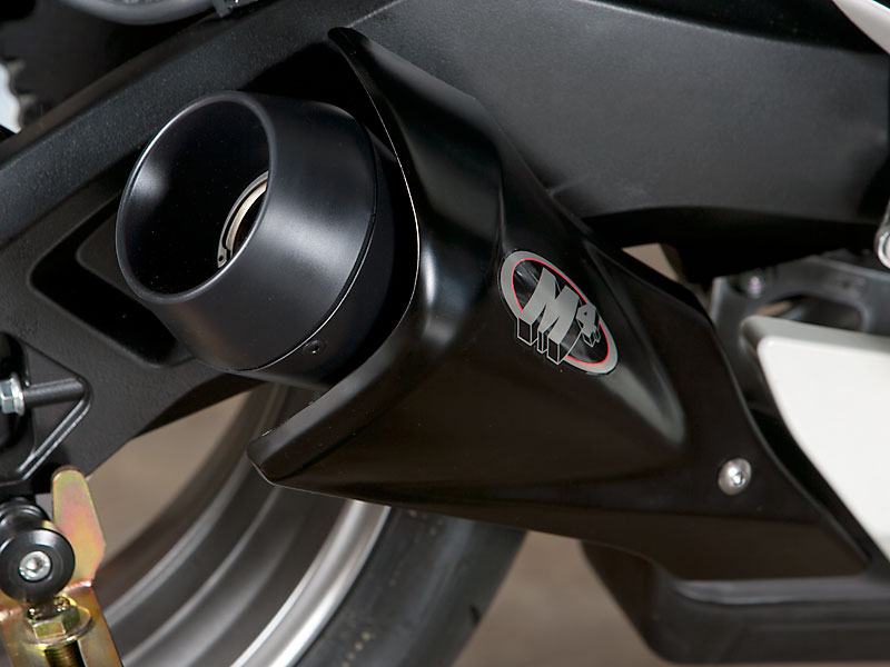 M4 Exhaust GSX-R750 2011-2024 GPスリップオンブラックマフラー