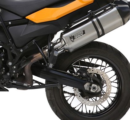 Mivv Exhaust BMW F650GS 08-20 スリップオン ステンレス SPEED EDGE B