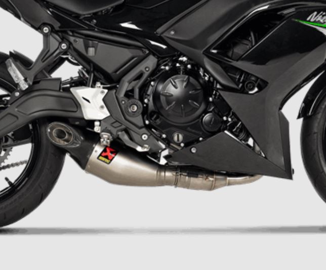 アクラポビッチ NINJA650 2021 チタンレーシングライン (フルエキ) S