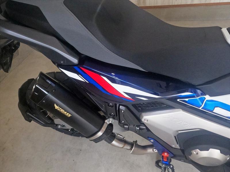 即納 X-ADV 25-26 政府認証 JMCA VZRIASS ブラック スリップオン