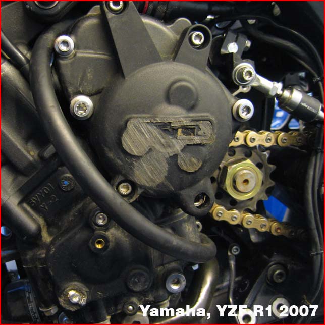 GBレーシング YZF-R1 エンジンカバーセット YAMAHA 07-08